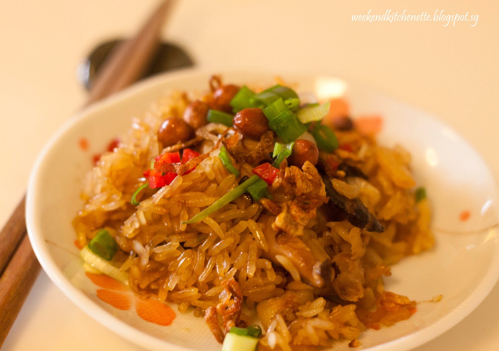Weekend Glutinous Rice with Dried Shrimps, Chinese