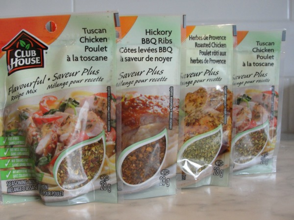 club house spice mixes