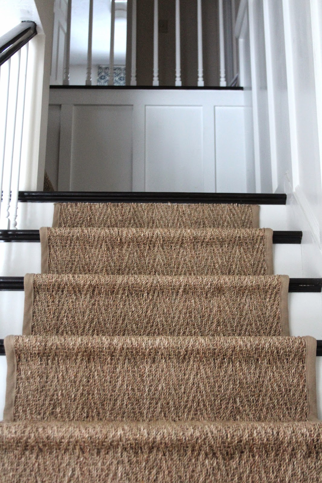 Shine Your Light How Our Natural Fiber Stair Runner Has Held Up