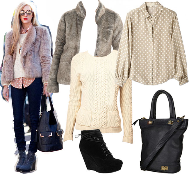 Topshop Aran Jumper