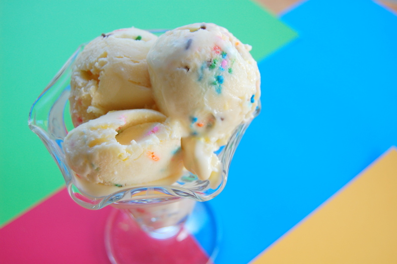 Cake Batter Ice Cream 365 Days of Baking