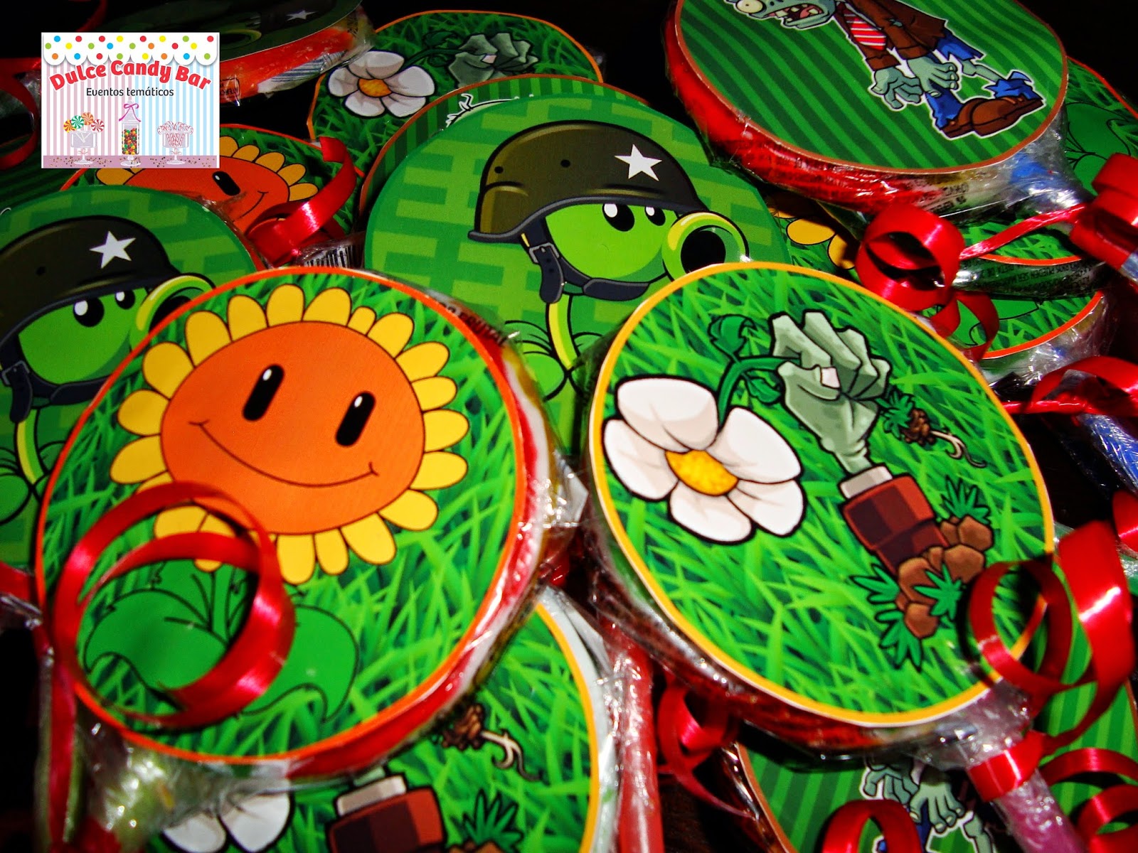 Dulce Candy Bar Eventos Temáticos Plants vs. Zombies