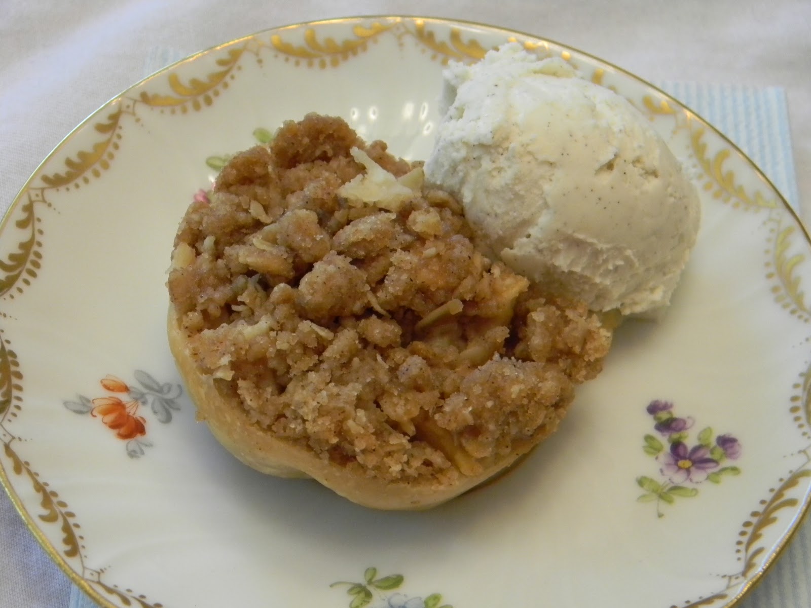 a girl, a dog & an oven Fridge Fun (Apple Crumble Mini Pies)