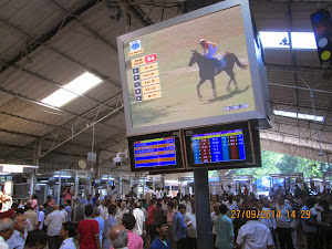 'RACECOURSE  BETTING RING' where lakhs or crores of rupees are won and lost on a single race.