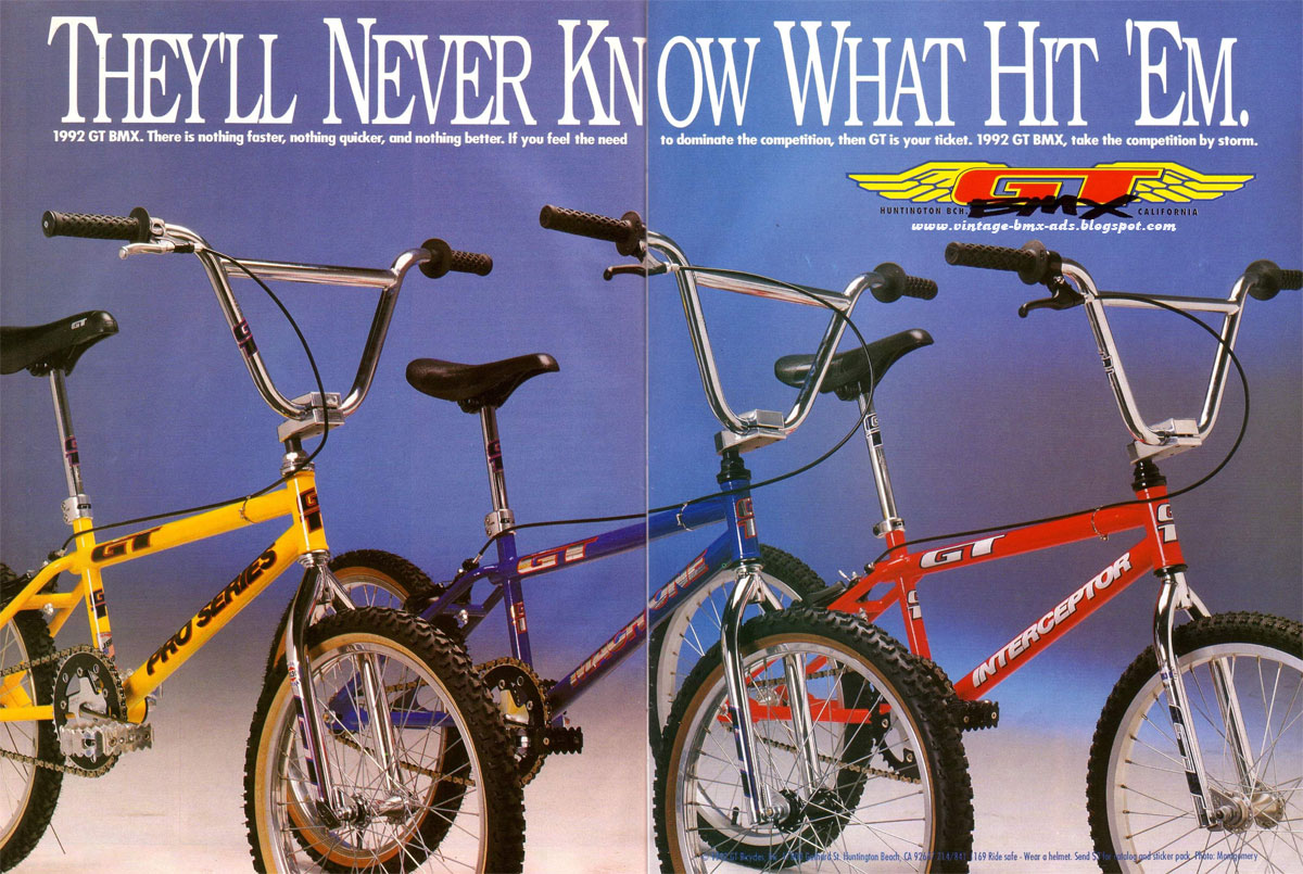 retro gt bmx