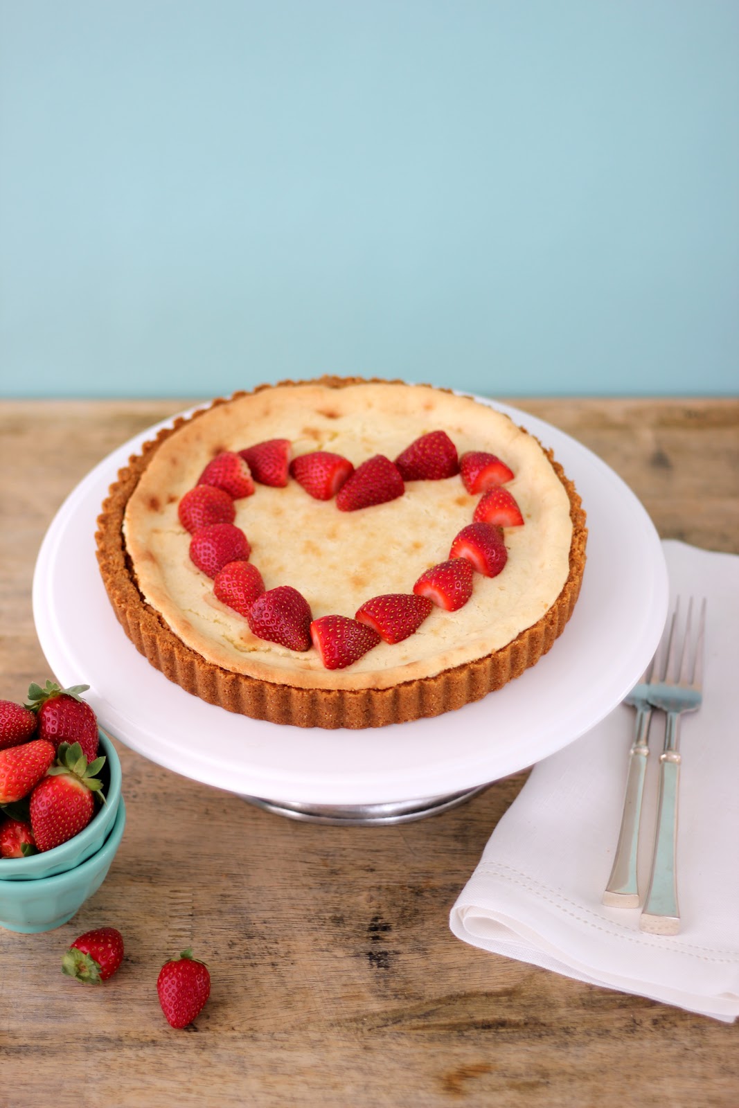 Jenny Steffens Hobick: Valentine's Day Cheese Cake | Vanilla Bean ...