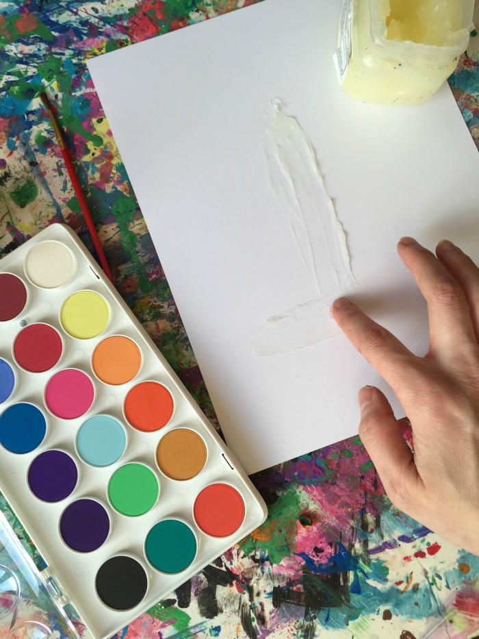 How to paint wooden letters image