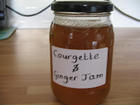 courgette and ginger jam