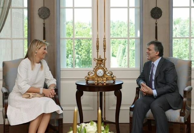 Turkish President Abdullah Gül met with Queen Maxima