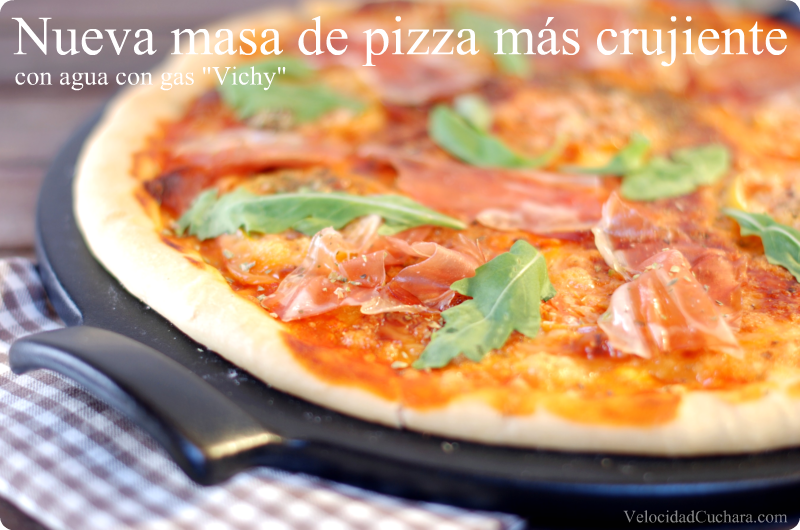 restaurantes y recetas Masa de pizza crujiente en 1 minuto con Thermomix