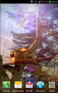 Tree Village 3D Live Wallpaper for Android