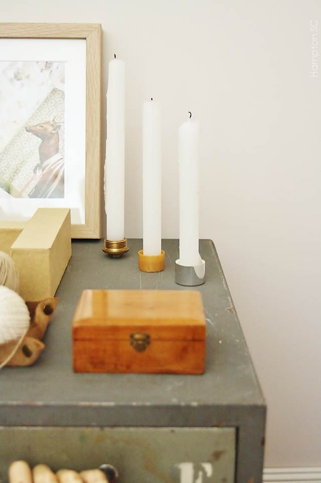 Bases para velas Decoración