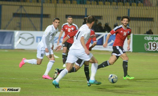 منتخب مصر يظهر هزيلاً أمام المنتخب الأردني