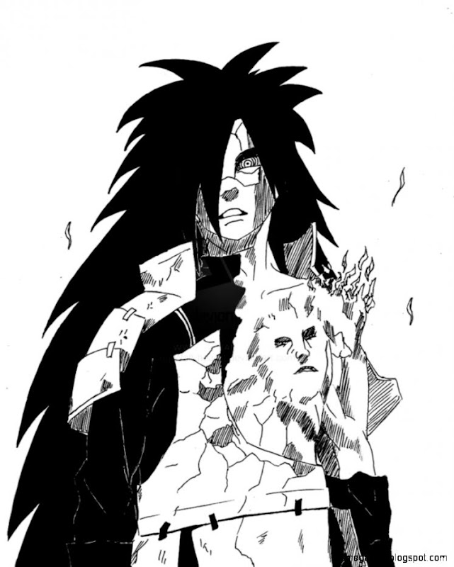 Black And White Madara Uchiha | Mega Wallpapers