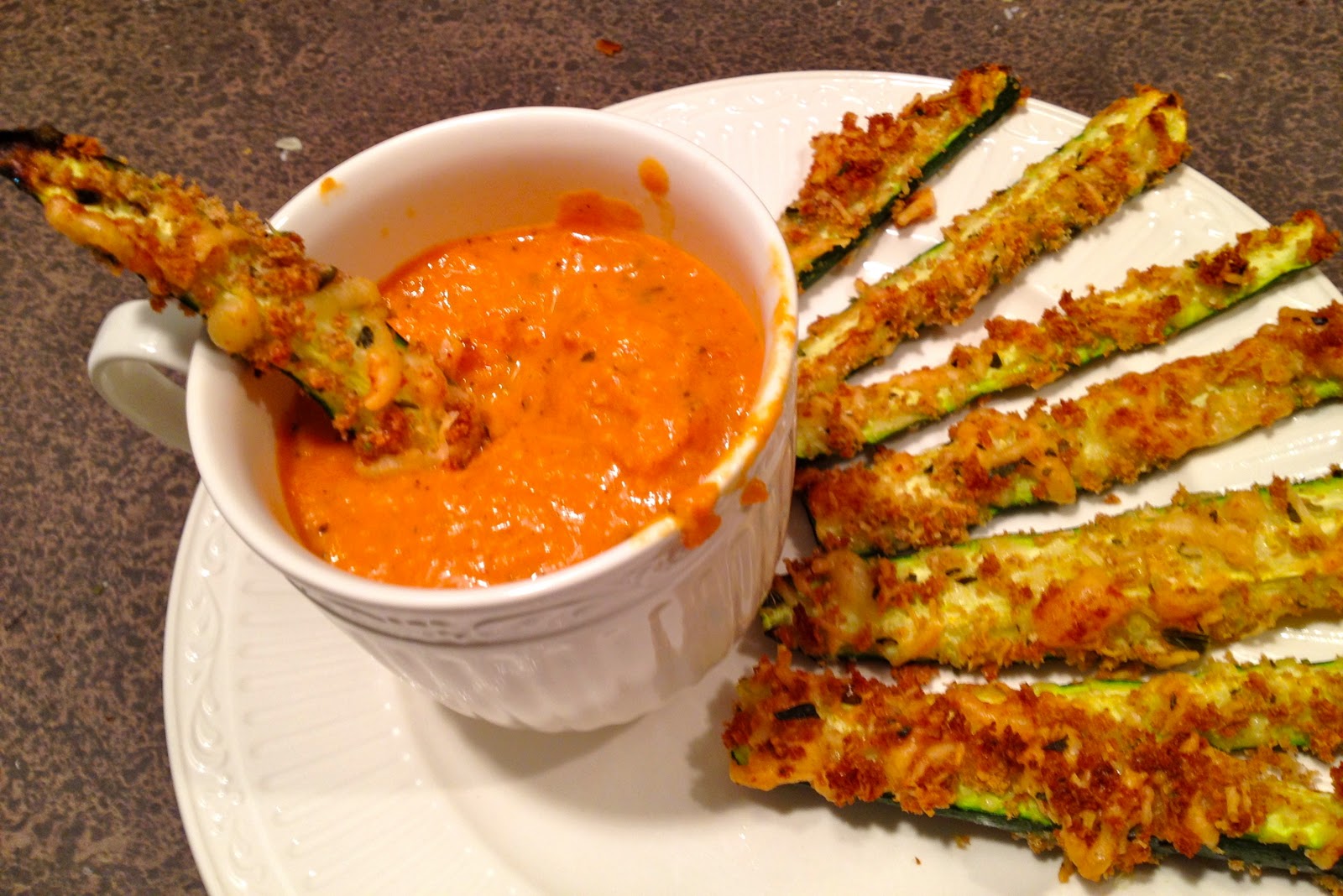 Call Me Mrs. Rapp ParmesanCrusted Zucchini Sticks