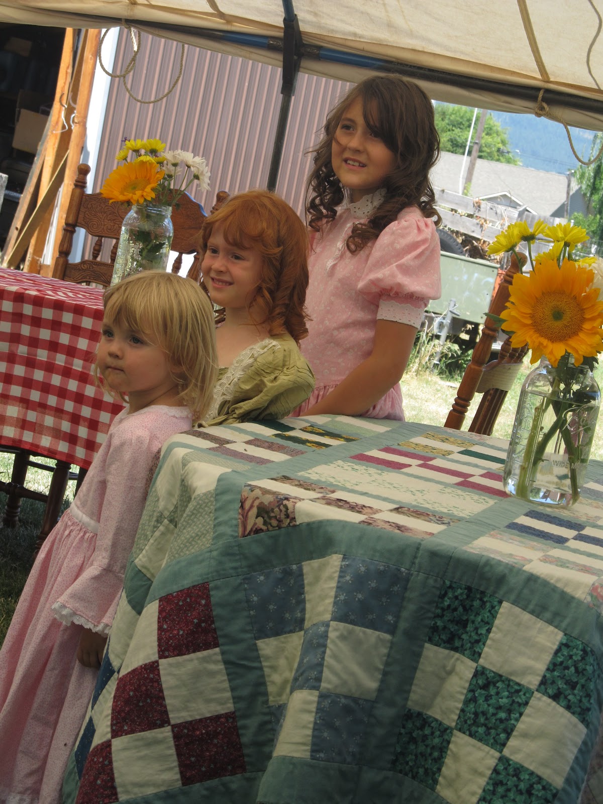 Homestead Wannabes Hailey's 5th Birthday a "Little House" Theme Party