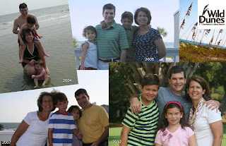 Wild Dunes - Our Family through the Years