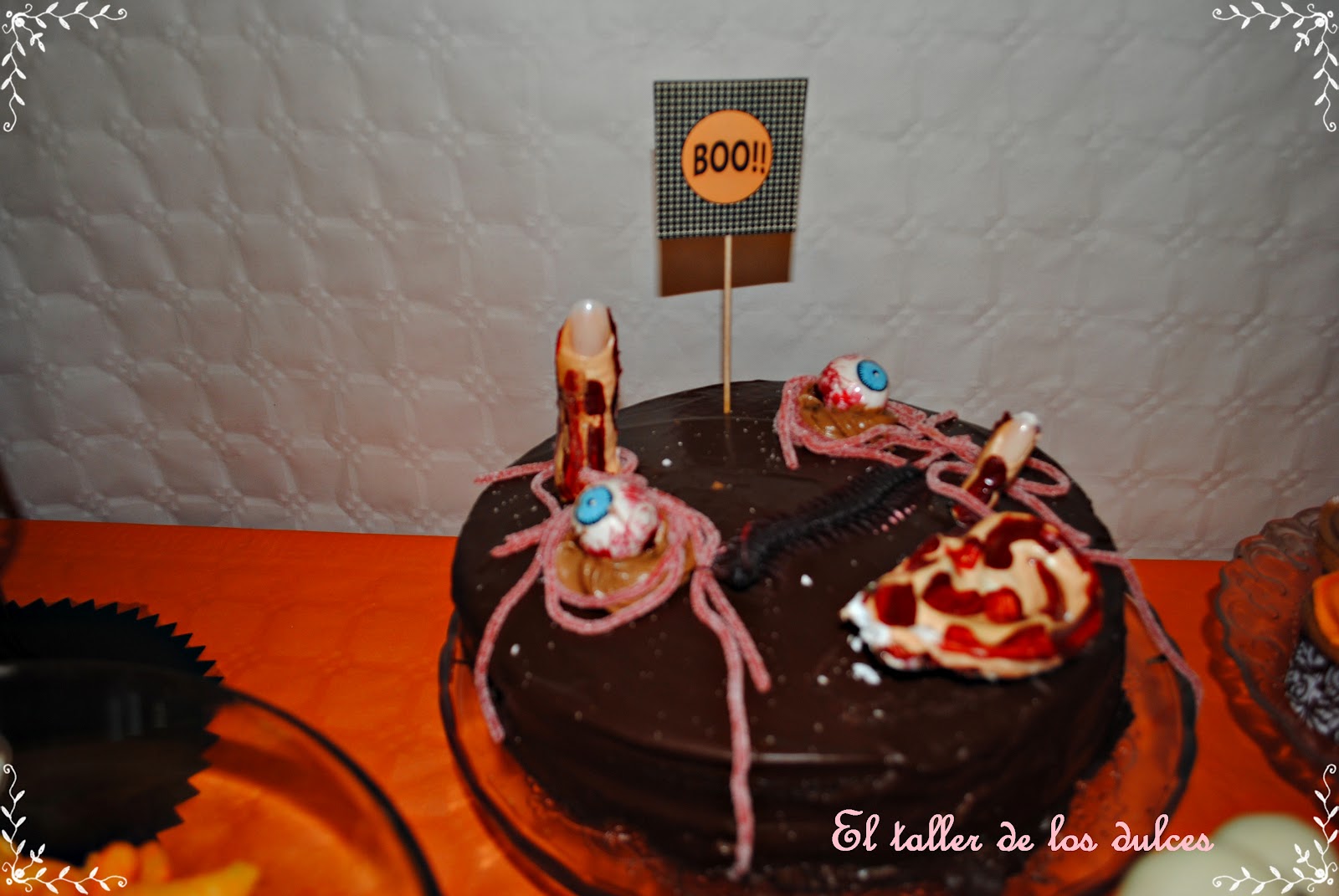 EL TALLER DE LOS DULCES: ♥ FIESTA DE CUMPLEAÑOS CON TEMATICA DEL TERROR