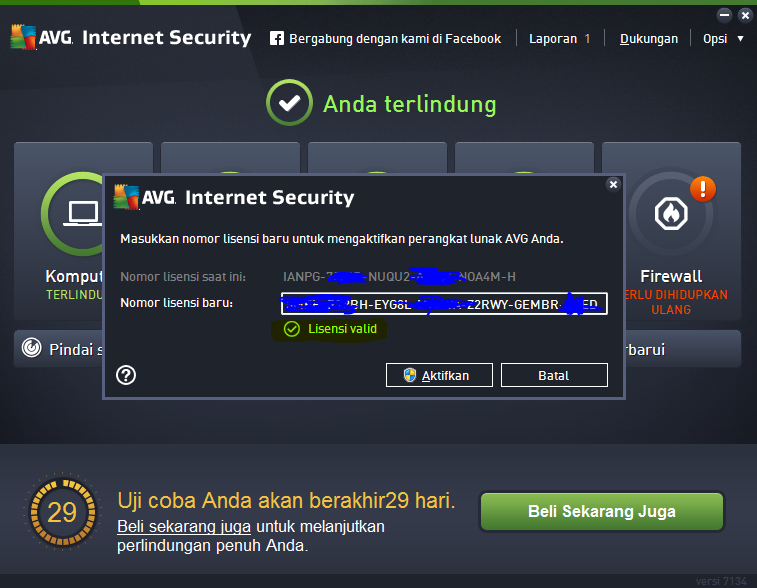 Avg Internet Security 2016 Pro Serial Key