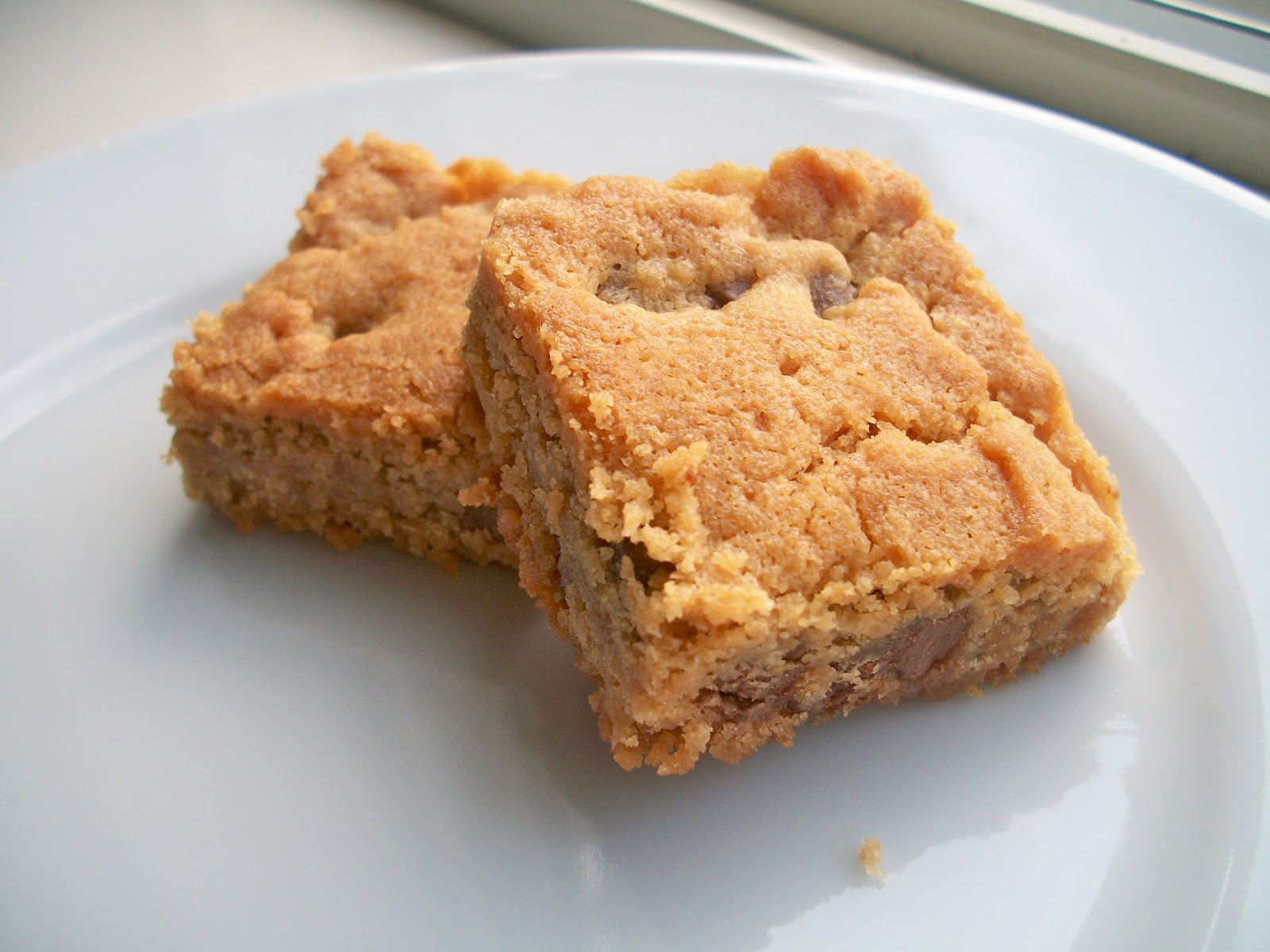 Brooke Bakes Glutenfree Peanut Butter Chocolate Chip Cookie Bars