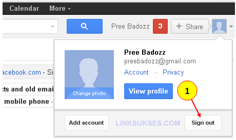 Sign Out Gmail