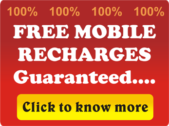 Earn Free Recharge By Signing Up!