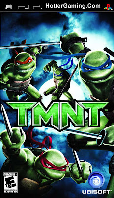 Free Download Teenage Mutant Ninja Turtles TMNT PSP Game Cover Photo