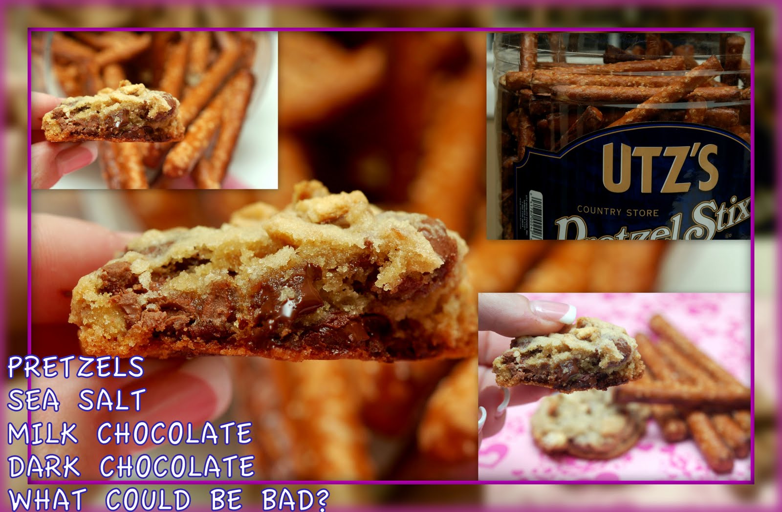 PRETZEL COOKIES Hugs and Cookies XOXO