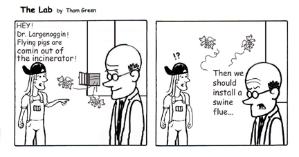 The Lab by Thom Green Cartoon #95