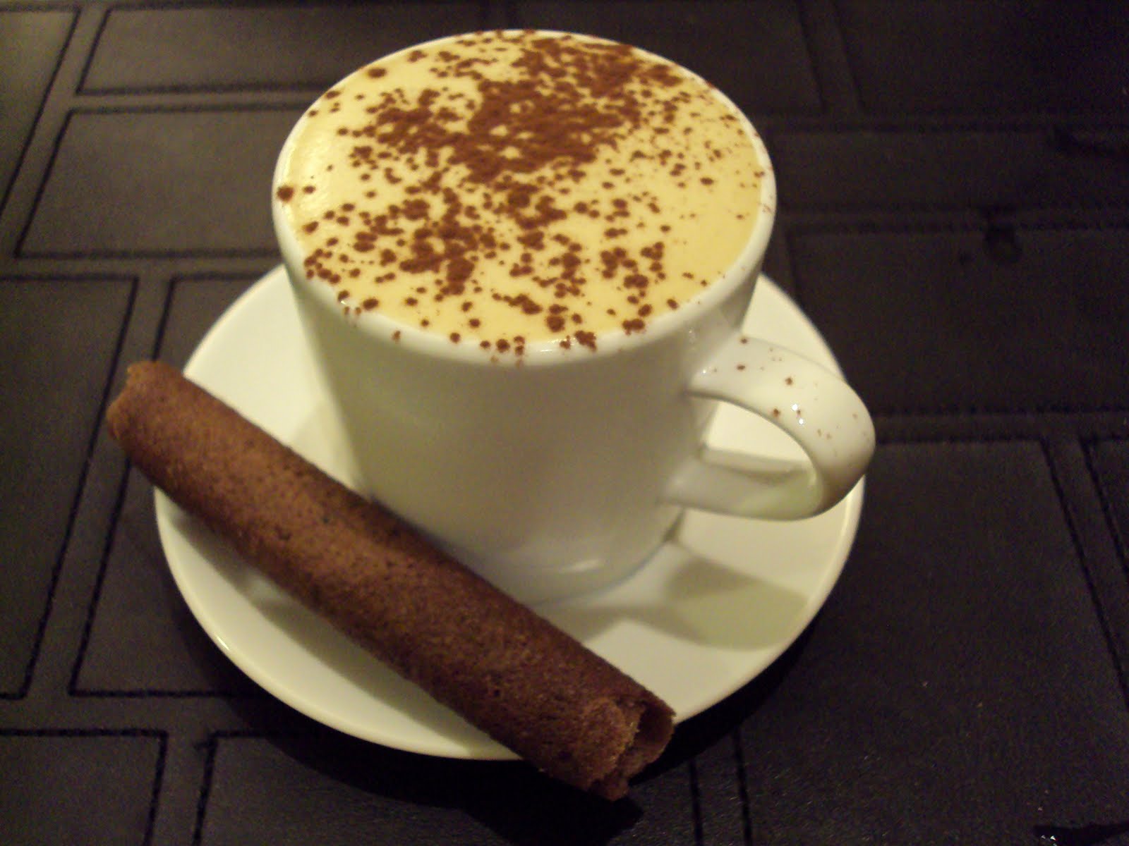 Me, My Food and I Baked Cherry Chocolate Mousse with Vanilla Cream and