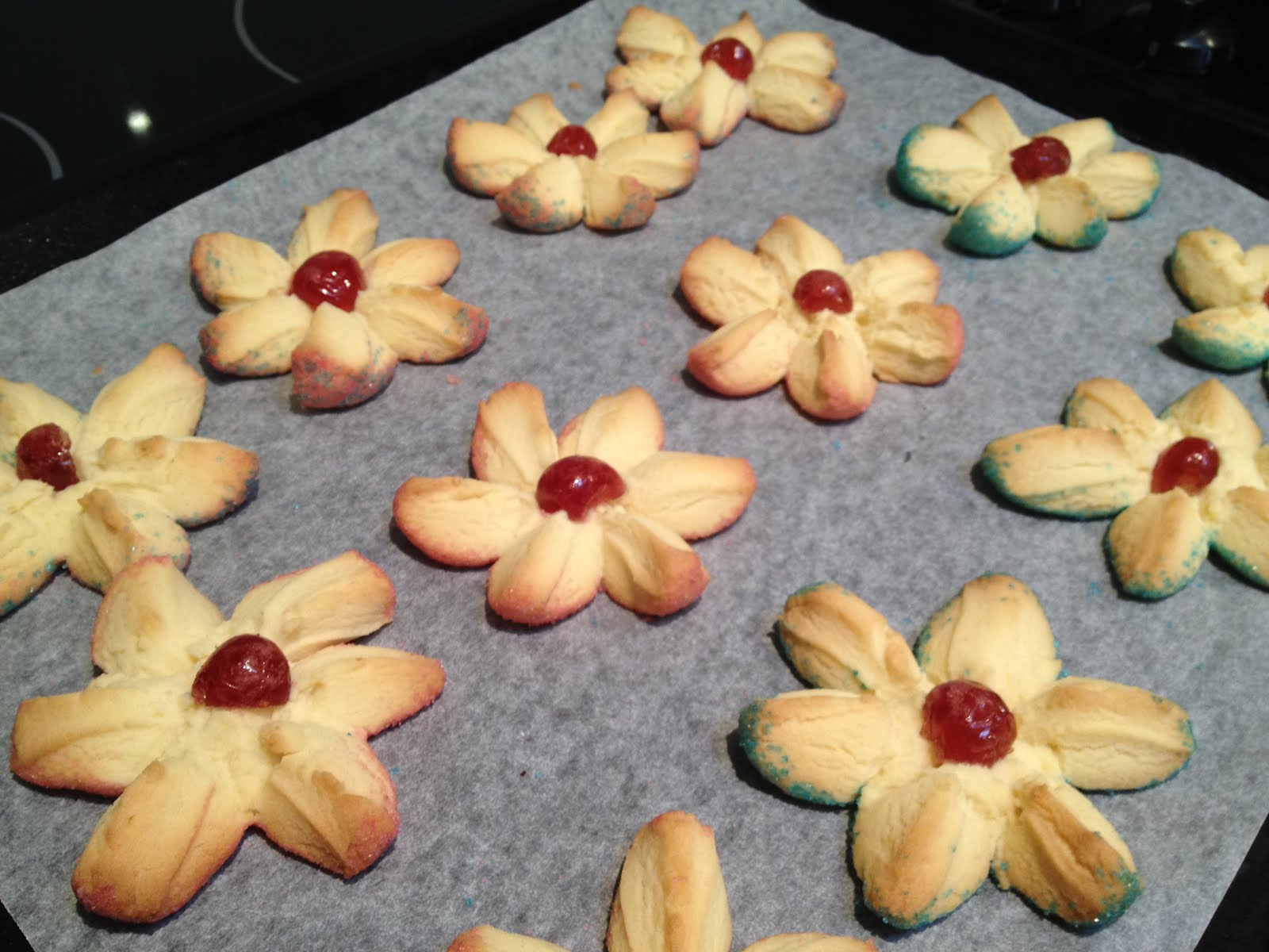 Simply Joolz Sugar butter flower cookies