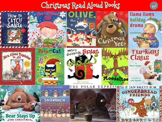 Christmas Read Aloud Books & A Giveaway! | Teach & Play with Mrs J