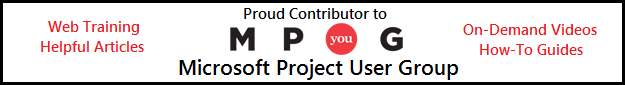Join Me in the Microsoft Project User's Group