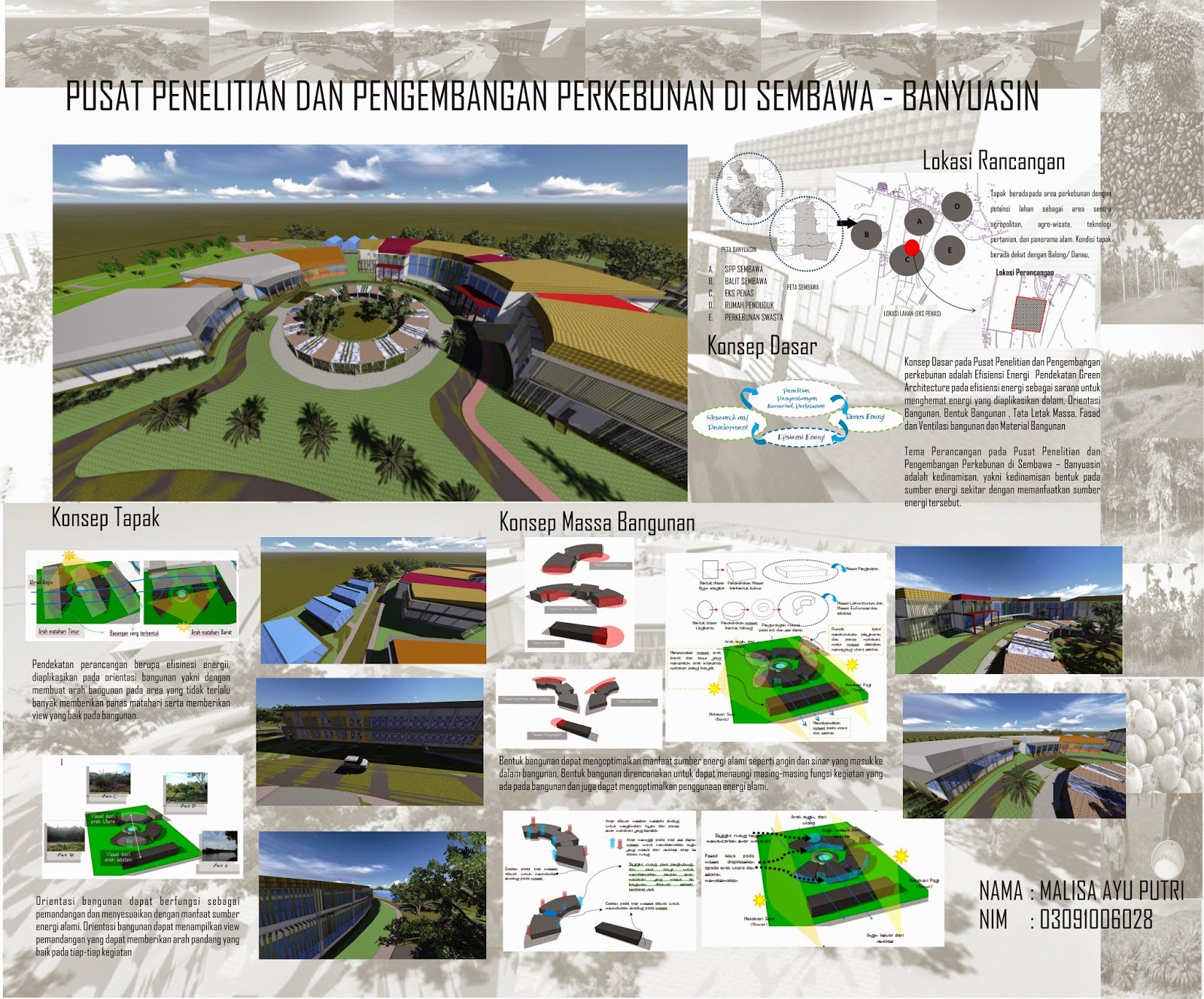 Portofolio Tugas Akhir Teknik Arsitektur