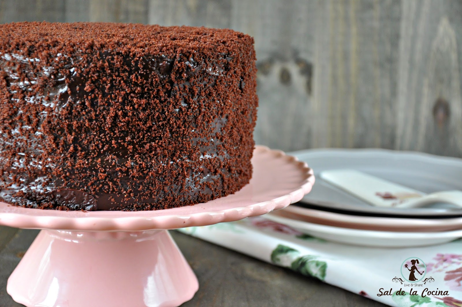 Sal de la Cocina PASTEL NEGRO DE BROOKLYN