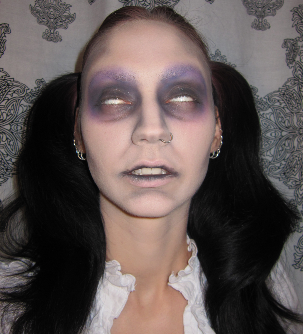 Glitter is my crack&hellip; Dead Doll Halloween Costume Makeup Look with