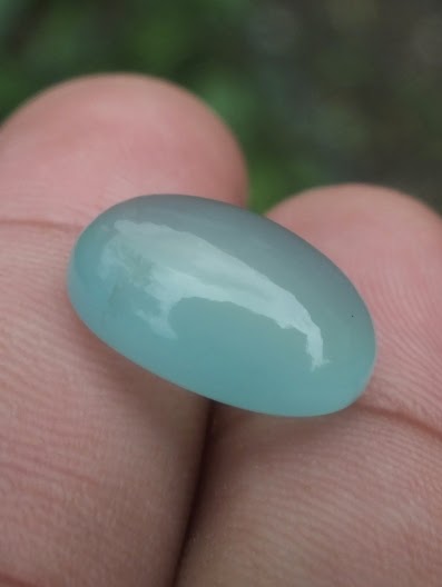 natural blue chalcedony