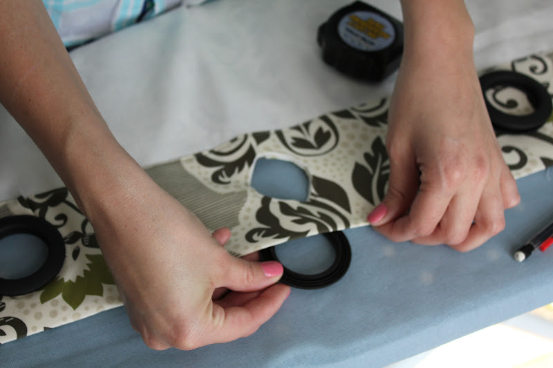 Dolce Olin DIY Curtains—Grommets