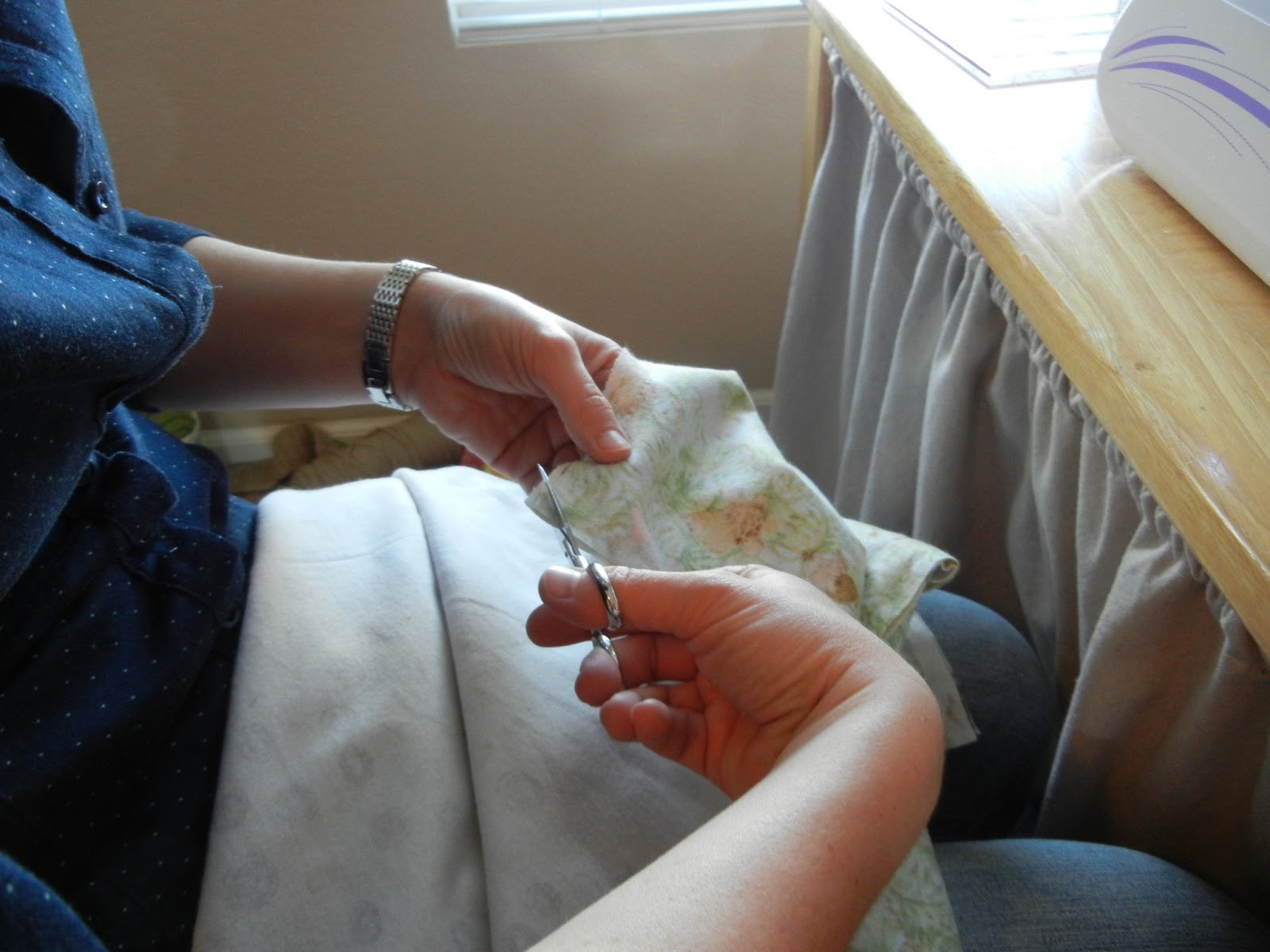 Spools and Spatulas Baby Blanket in a Snap