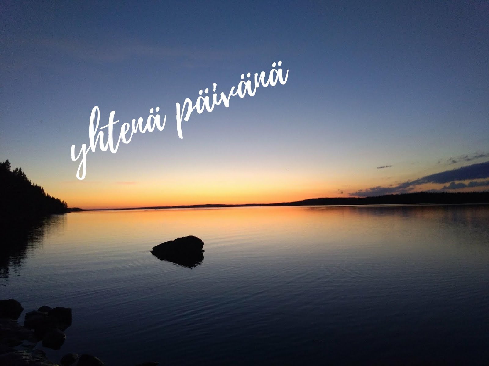 yhtenä päivänä