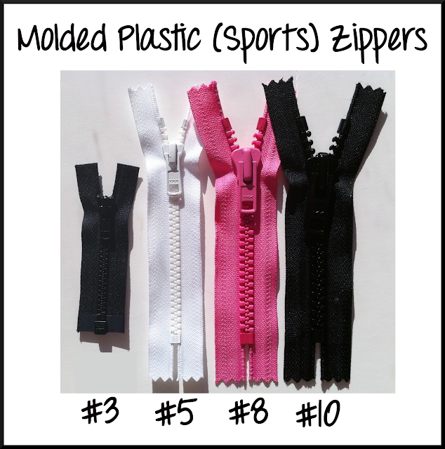 Zip It Zippers Quick Guide to Zipper Teeth and Coil Sizes