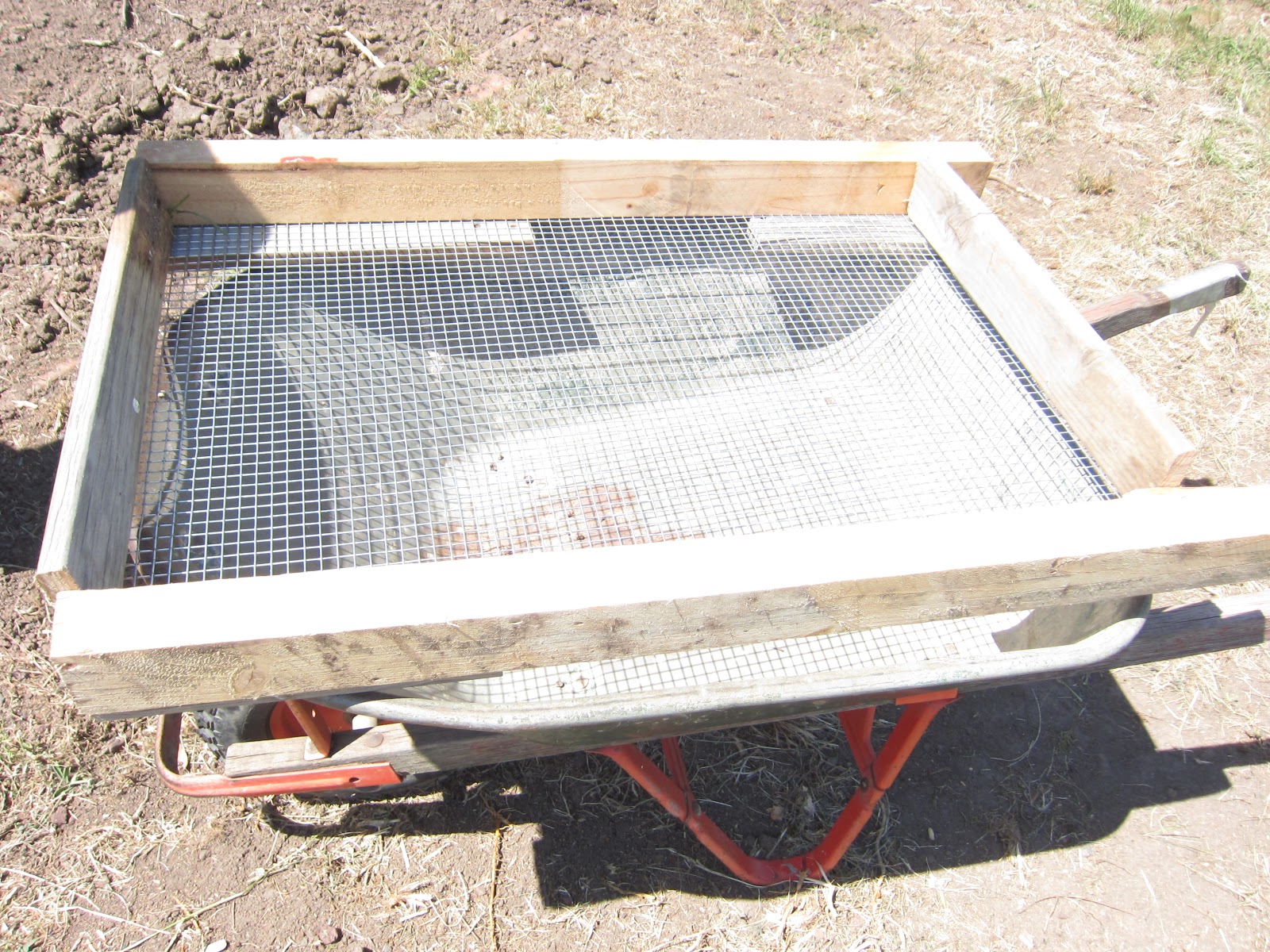 HOME OF HOMEMADE TREASURES A HANDMADE SIFTER FOR THE GARDEN