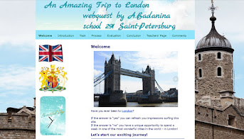 Web-quest " An Amazing Trip to London"