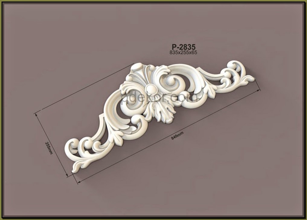 Polure Kapı Tacı Poliüretan Taç Modelleri