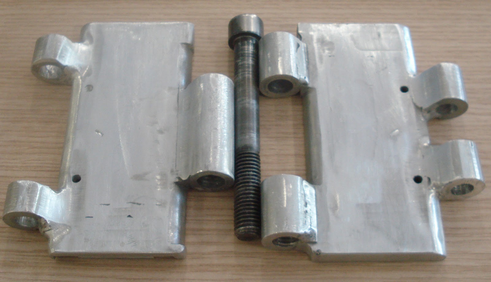 Folding Project Hinge preparation.