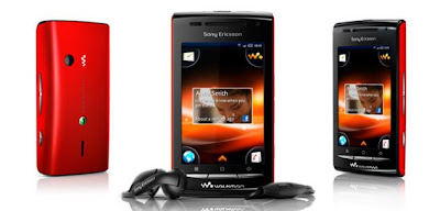 3G Android Touchscreen Walkman Phone Sony Ericsson W8
