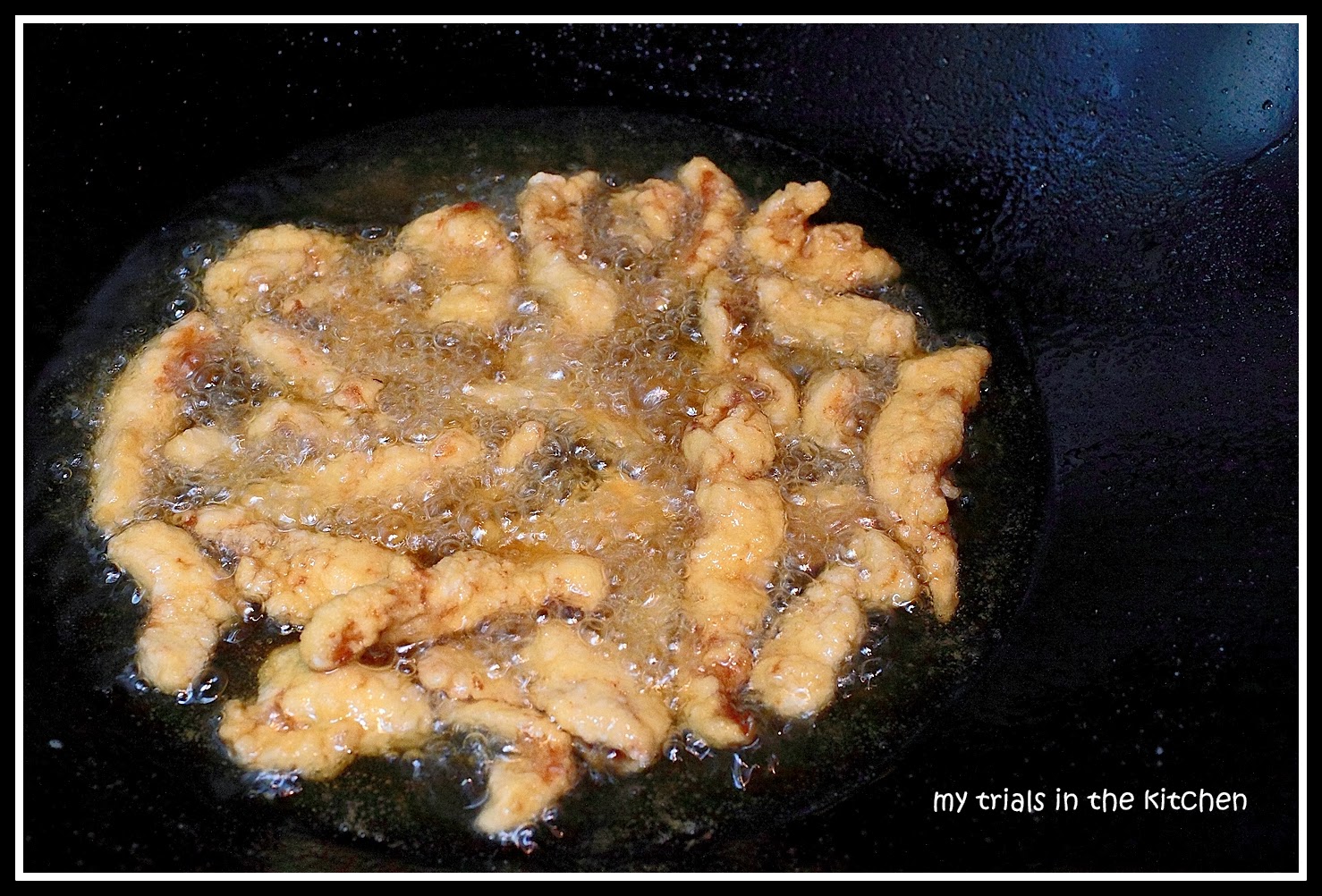 My Trials in the Kitchen Crispy Lemon Chicken