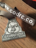 2015 Groundhog Day Marthon medal