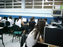 Sala Informatizada da Escola Dr Paulo Fontes