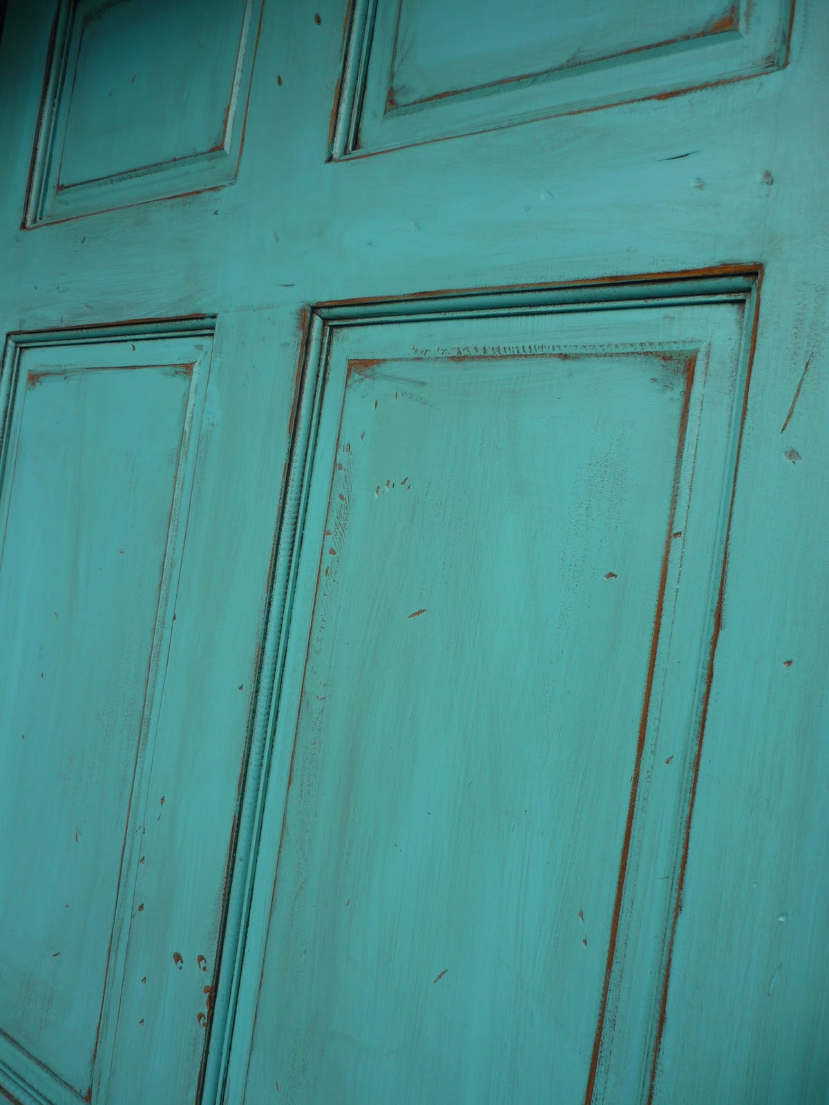 How Do You Do, Vicki Sue? How do you...make a door look old?